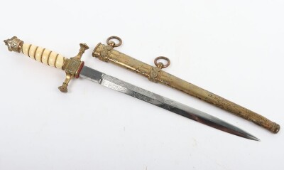 Imperial German Naval Officers Dagger by WKC - 3