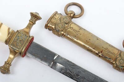 Imperial German Naval Officers Dagger by WKC - 7