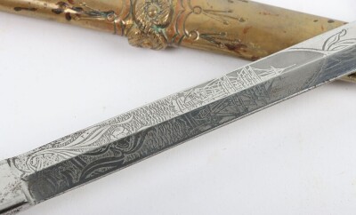 Imperial German Naval Officers Dagger by WKC - 11