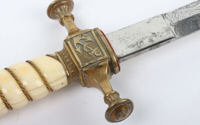 Imperial German Naval Officers Dagger by WKC - 12