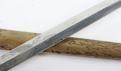 Imperial German Naval Officers Dagger by WKC - 14