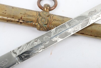 Imperial German Naval Officers Dagger by WKC - 18