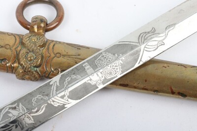 Imperial German Naval Officers Dagger by WKC - 19