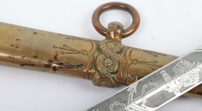 Imperial German Naval Officers Dagger by WKC - 20