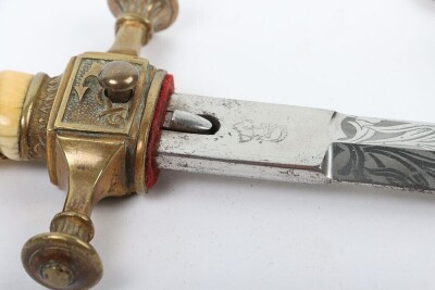 Imperial German Naval Officers Dagger by WKC - 23