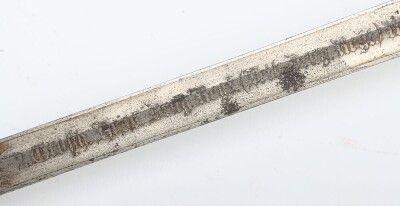 Imperial German Hessen Dragoon Regiment Nr24 Sword - 6