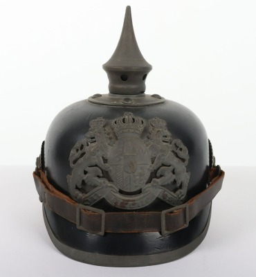 WW1 Bavarian M-15 Pickelhaube - 2