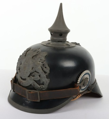 WW1 Bavarian M-15 Pickelhaube - 4
