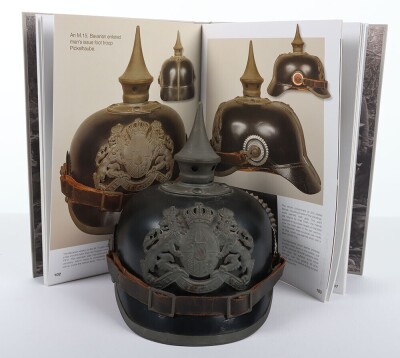 WW1 Bavarian M-15 Pickelhaube - 16