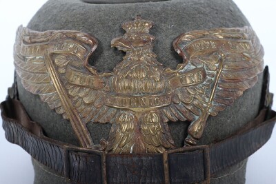 WW1 German Prussian Grenadier Regiment Ersatz Pickelhaube - 3