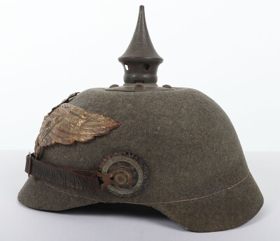 WW1 German Prussian Grenadier Regiment Ersatz Pickelhaube - 5
