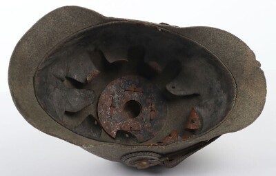 WW1 German Prussian Grenadier Regiment Ersatz Pickelhaube - 10