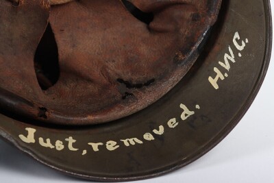 Rare WW1 German Prussian Spun Steel Ersatz Pickelhaube - 11