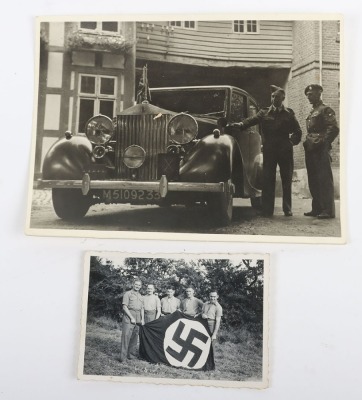 Third Reich Deutsche Reichsbahn Alpaka Silverware, Large Dining / Serving Plate from Hermann Goring Dining Wagon 10 241, Part of Sonderzug Asien - 7