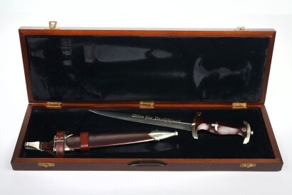 Mint Third Reich SA (Sturmabteilung) Dress Dagger by Adolf Volker, Schmalkalden,