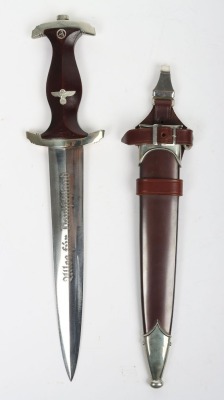 Mint Third Reich SA (Sturmabteilung) Dress Dagger by Adolf Volker, Schmalkalden, - 2