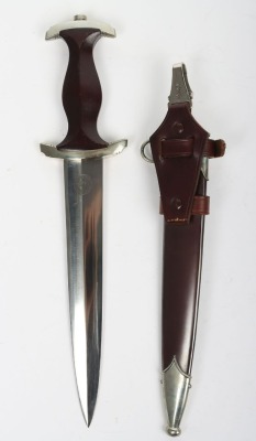 Mint Third Reich SA (Sturmabteilung) Dress Dagger by Adolf Volker, Schmalkalden, - 3