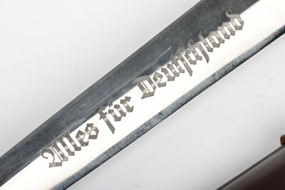 Mint Third Reich SA (Sturmabteilung) Dress Dagger by Adolf Volker, Schmalkalden, - 5