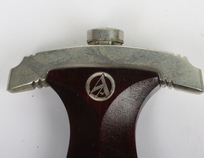 Mint Third Reich SA (Sturmabteilung) Dress Dagger by Adolf Volker, Schmalkalden, - 7