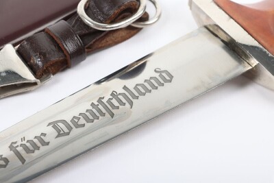 Third Reich SA (Sturmabteilung) Dress Dagger by Robert Klaas, Solingen - 8
