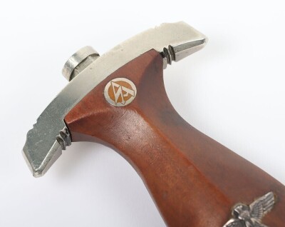 Third Reich SA (Sturmabteilung) Dress Dagger with Rare SA Vertical Dagger Hanger by Anton Wingen Jnr - 9