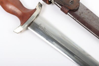 Third Reich SA (Sturmabteilung) Dress Dagger with Rare SA Vertical Dagger Hanger by Anton Wingen Jnr - 13
