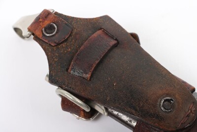Third Reich SA (Sturmabteilung) Dress Dagger with Rare SA Vertical Dagger Hanger by Anton Wingen Jnr - 20