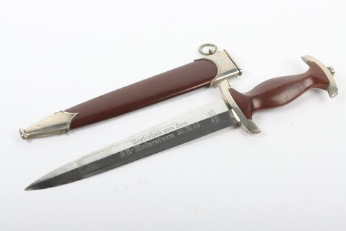 Third Reich SA (Sturmabteilung) Dagger with Unit Engraved Blade,