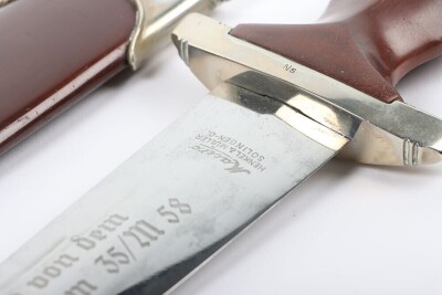 Third Reich SA (Sturmabteilung) Dagger with Unit Engraved Blade, - 3