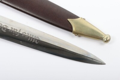 Third Reich SA (Sturmabteilung) Dress Dagger by Tiger, Solingen, - 6