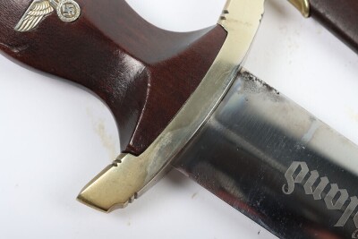 Third Reich SA (Sturmabteilung) Dress Dagger by Tiger, Solingen, - 9