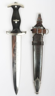 Third Reich SS (Schutzstaffel) Mans Dagger by Gottlieb Hammesfahr, Solingen,