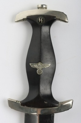 Third Reich SS (Schutzstaffel) Mans Dagger by Gottlieb Hammesfahr, Solingen, - 6