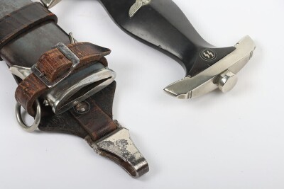 Third Reich SS (Schutzstaffel) Mans Dagger by Gottlieb Hammesfahr, Solingen, - 11