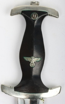 Third Reich SS (Schutzstaffel) Officers Chained Dress Dagger - 6