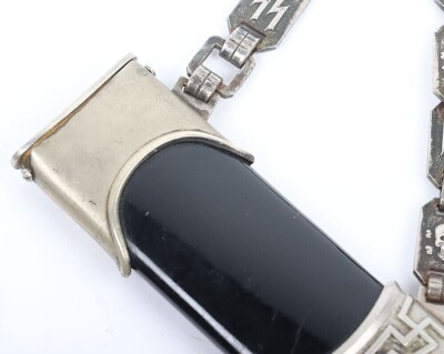 Third Reich SS (Schutzstaffel) Officers Chained Dress Dagger - 10