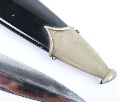 Third Reich SS (Schutzstaffel) Officers Chained Dress Dagger - 12