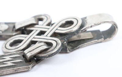 Third Reich SS (Schutzstaffel) Officers Chained Dress Dagger - 22