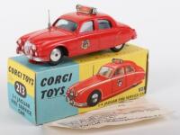 Corgi Toys 213 2.4 Litre Jaguar Fire Service Car