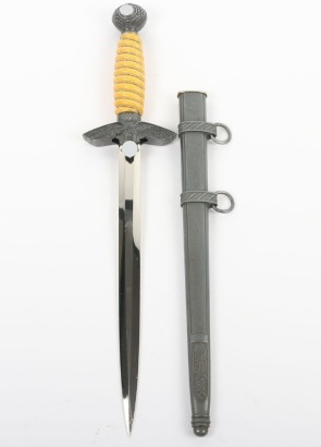 WW2 German Luftwaffe 2nd Pattern Officers Dress Dagger by Paul Weyersberg & Co, Solingen,