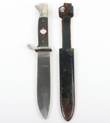 Third Reich Hitler Youth (Hitlerjugend) Boys Dagger by Carl Eickhorn, Solingen,