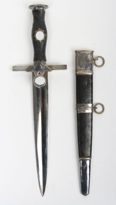 Third Reich RLB (Reichsluftschutzbund) 2nd Pattern Leaders Dress Dagger by Alexander Coppel, Solingen