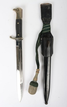WW2 German Armed Forces Parade Bayonet by WKC, Solingen,