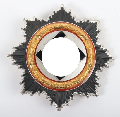 German Cross in Gold (Deutsches Kreuz) by C.F., Zimmermann