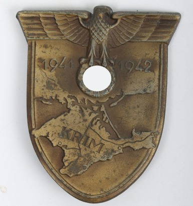 WW2 German Army / Waffen-SS Krim campaign shield by unknown maker