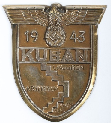 WW2 German Army / Waffen-SS Kuban campaign shield