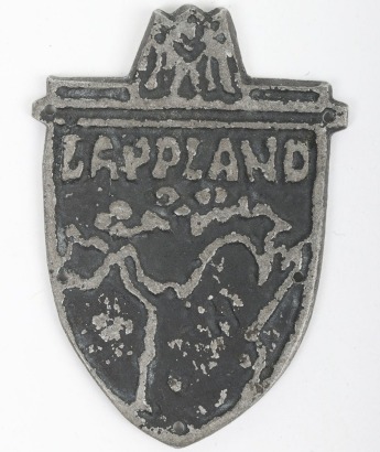 Late WW2 German Lappland Campaign Shield