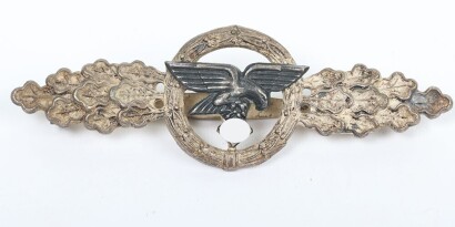 WW2 German Luftwaffe Transport Operational Clasp in Silver.