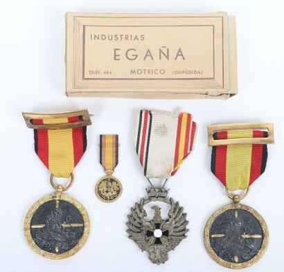 Spanish campaign medal 1936-1939 and 1941 Division Azul medal