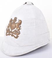 Victorian Overseas White Pith Helmet